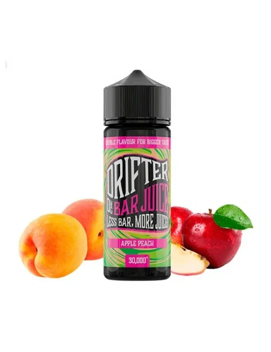 Juice Sauz Drifter Bar Apple Peach 3mg Prefilled Nicotine E-liquid