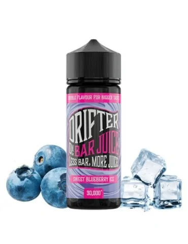 Juice Sauz Drifter Bar Sweet Blueberry Ice 6mg 60/40 120ml Prefilled Nicotine E-liquid