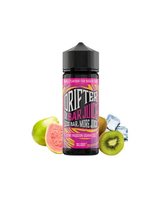 Juice Sauz Drifter Bar Kiwi Passion Guava Ice 6mg Prefilled Nicotine E-liquid