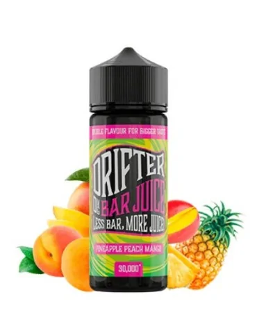 Juice Sauz Drifter Bar Pineapple Peach Mango 3mg 60/40 120ml Prefilled Nic E-liquid