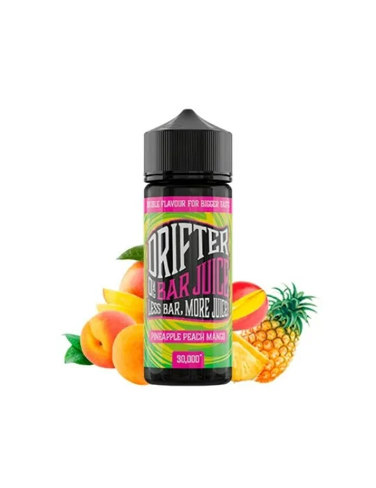 Juice Sauz Drifter Bar Pineapple Peach Mango 6mg Prefilled Nicotine E-liquid