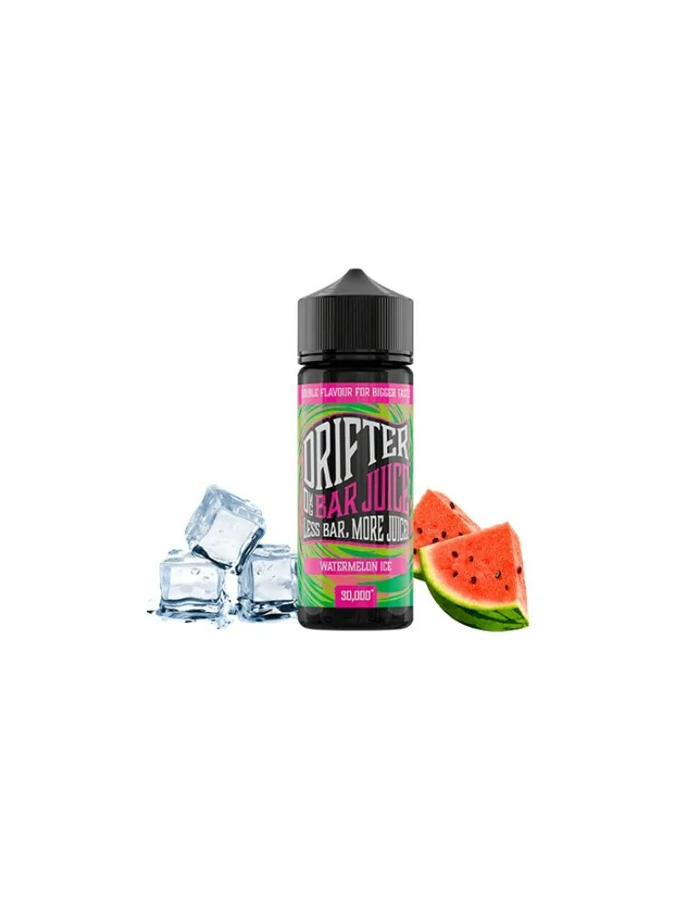 Juice Sauz Drifter Bar Watermelon Ice Nicotine E liquid Prefilled 120ml 3mg