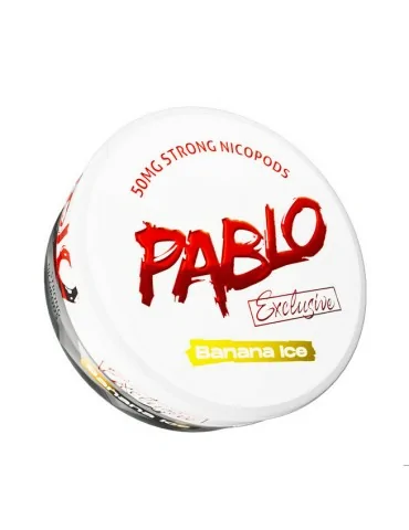 PABLO EXCLUSIVE BANANA ICE 50mg Nicotine pouches