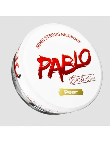 PABLO EXCLUSIVE PEAR 50mg Nicotine Pouches