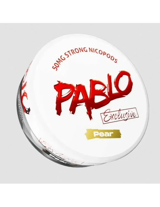 Snus PABLO EXCLUSIVE PEAR 50mg Nicotine Pouches