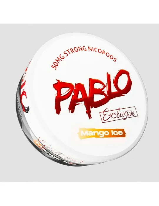 Snus PABLO EXCLUSIVE MANGO ICE 50mg Nikotiinipussit