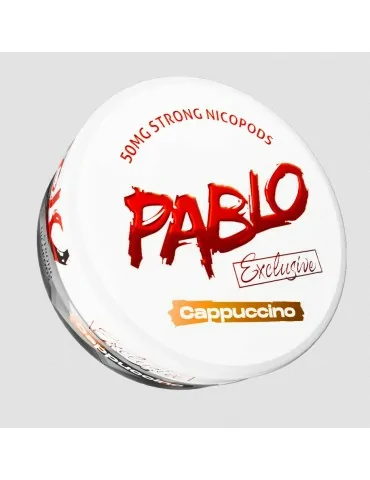 PABLO EXCLUSIVE CAPPUCCINO 50mg Nikotiinipussit
