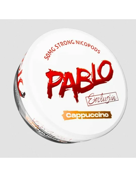 Snus PABLO EXCLUSIVE CAPPUCCINO 50mg Nicotine Pouches