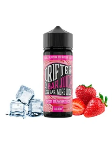Juice Sauz Drifter Bar Sweet Strawberry Ice 100ml Shortfill E liquid