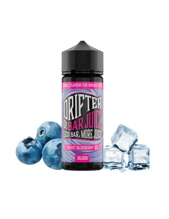 Juice Sauz Drifter Bar Sweet Blueberry Ice 100ml Shortfill E liquid