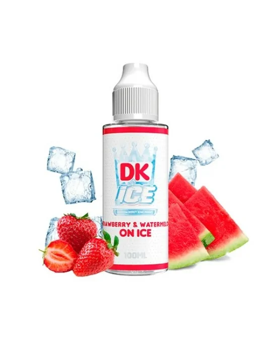 Donut King Ice Strawberry & Watermelon On Ice 100ml E liquid