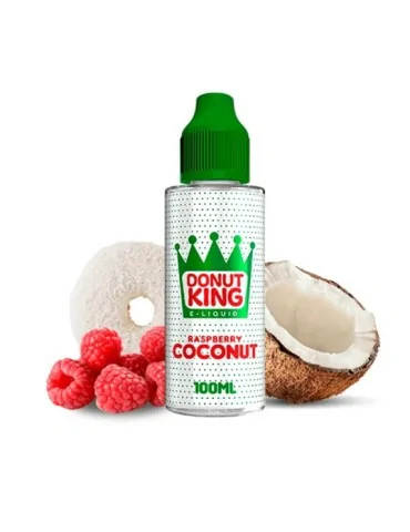 Donut King Raspberry Coconut 100ml E liquid