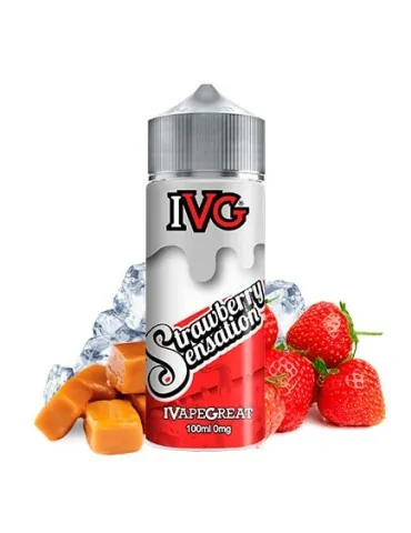 IVG Strawberry Sensations 100ml E Liquid