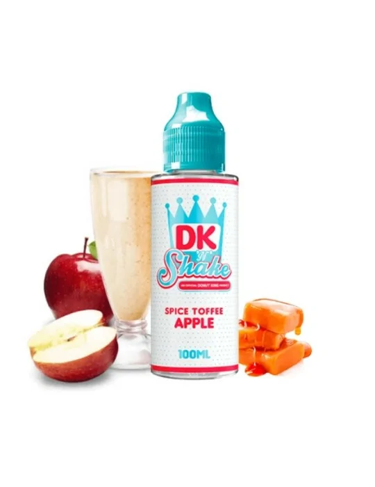 Donut King Shakes Spiced Toffee Apple 100ml E liquid