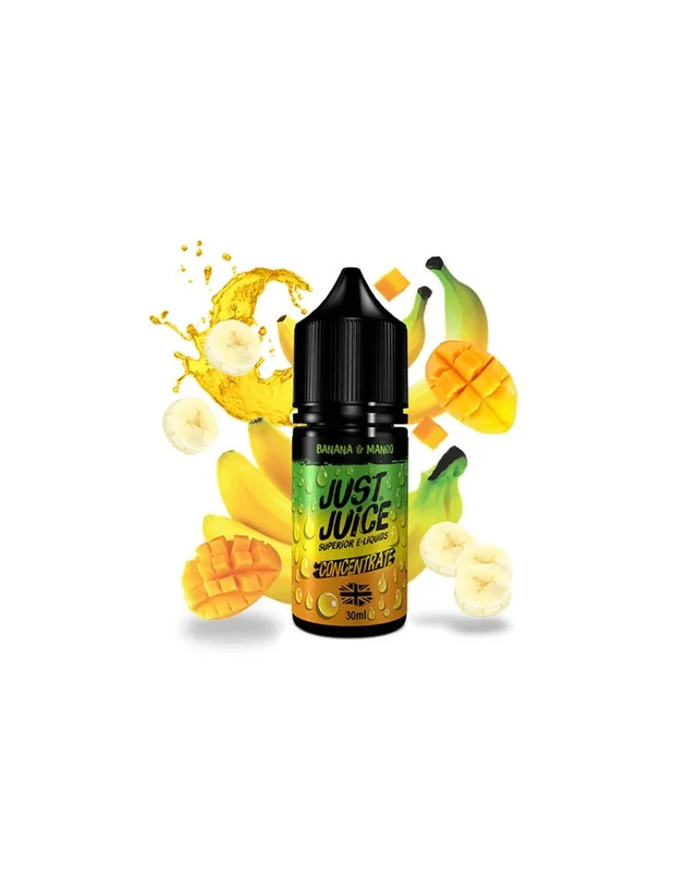 Just Juice Iconic Fruit Banana Mango 30ml Vape Concentrate