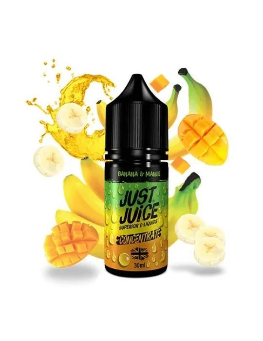 Just Juice Iconic Fruit Banana & Mango 30ml Vape Concentrate