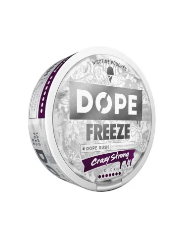 DOPE Freeze Crazy Strong 30mg Nicotine Pouches