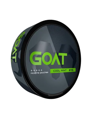 GOAT Cool Mint 16mg Nicotine Pouches