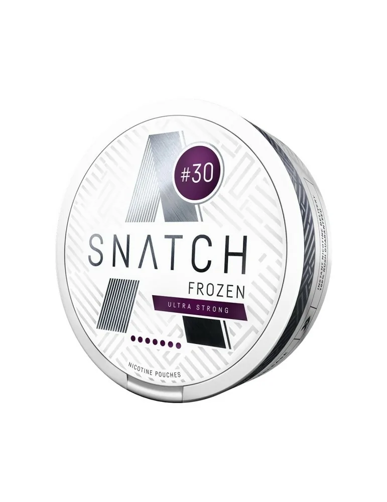 Snus SNATCH Frozen Ultra Strong 30mg Nicotine Pouches