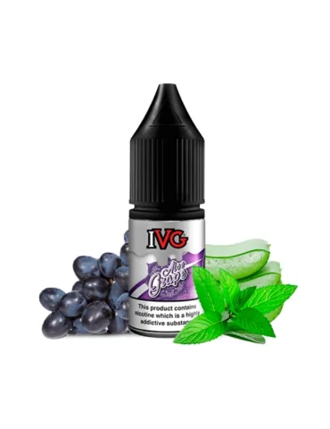 IVG NicSalt Aloe Grape 10ml 10mg E-liquid