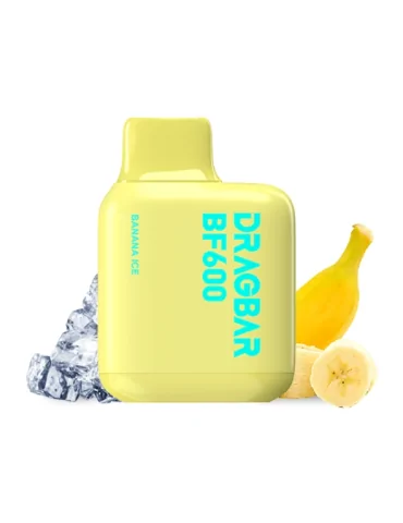 Zovoo Dragbar BF600 Banana Ice 20mg 600puff Disposable Vape