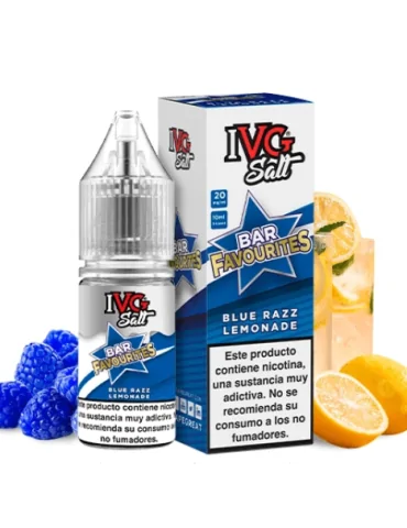 IVG NicSalt Blue Razz Lemonade 10ml 10mg 50/50 Nikotīna Sāls E-šķidrums