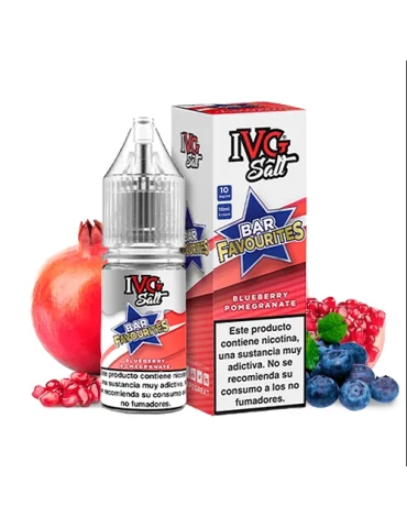 IVG NicSalt Blueberry Pomegranate 10ml 20mg 50/50 Nikotīna Sāls E-šķidrums