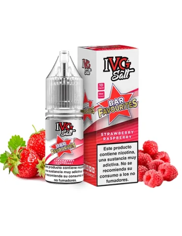 IVG NicSalt Strawberry Raspberry 10ml 10mg 50/50 Солевая никотиновая жидкость