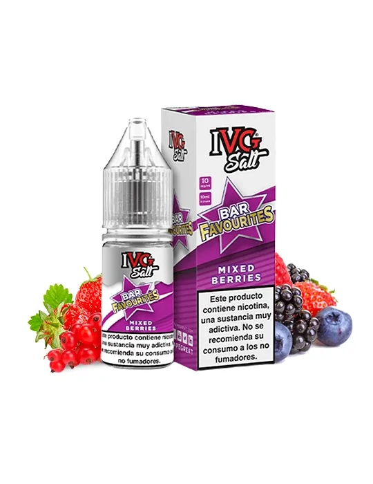 10mg IVG Prefilled 60ml Nic Salt Tropical Berry 50/50 E-líquido De Sal De  Nicotina