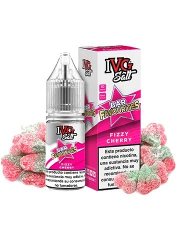 IVG NicSalt Fizzy Cherry 10ml 20mg 50/50 E-liquid Al Sale Di Nicotina