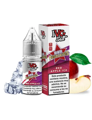 IVG NicSalt Red Apple Ice 10ml 20mg 50/50 Nicotine Salt E-liquid