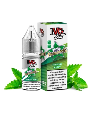 IVG NicSalt Fresh Mint 10ml 20mg 50/50 E-lichid Cu Sare De Nicotină