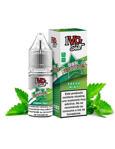 IVG NicSalt Fresh Mint 10ml 10mg 50/50 Nicotine Salt E-liquid