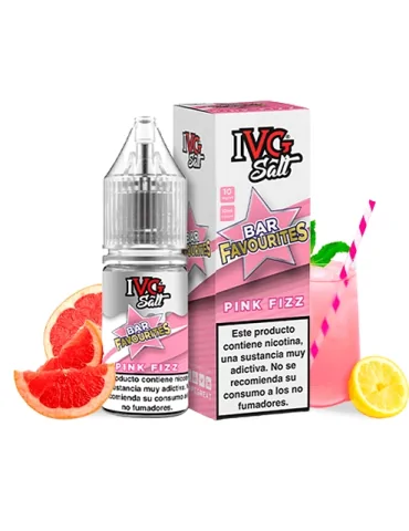 IVG NicSalt Pink Fizz 10ml 10mg 50/50 Nicotine Salt E-liquid