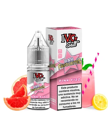 IVG NicSalt Pink Fizz 10ml 10mg 50/50 E-liquid Al Sale Di Nicotina