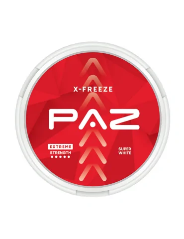 PAZ X Freeze Extreme 24mg Nicotine Pouches