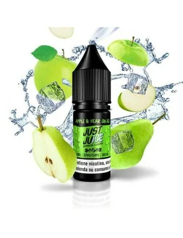 Just Juice 50/50 Apple & Pear On Ice 12mg 10ml