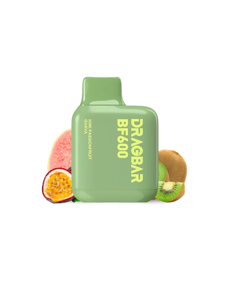 Zovoo Dragbar BF600 Kiwi Passionfruit Guava Disposable Vape 600