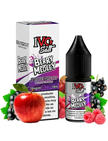 Ivg Berry Medley 18mg 10ml 50/50 Nicotine E-liquid