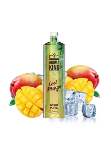 Puff Gem 12000 puffs Cool Mango 20mg - Aroma King Disposable Vape