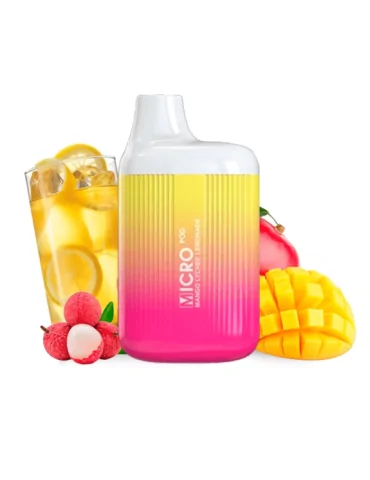 Micro Pod Disposable Mango Lychee Lemonade 20mg 600 Puff Mesh Coil