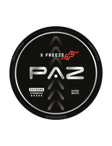 PAZ X Freeze Plus 28mg Nicotine Pouches