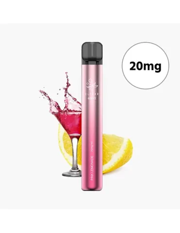 Elf Bar 600 V2 20mg Pink Lemonade Mesh Coil Disposable Vape 600puffs
