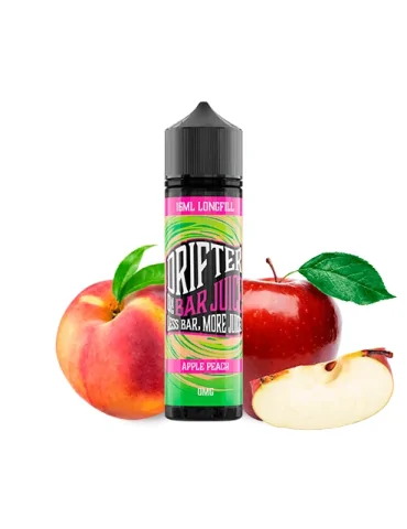 Juice Sauz Drifter Bar Apple Peach Ice Nic Salt 20mg 60ml Prefilled E liquid