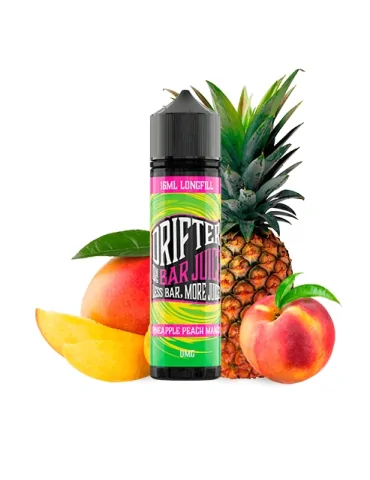 Juice Sauz Drifter Bar Pineapple Peach Mango Nic Salt 20mg 60ml Prefilled E liquid