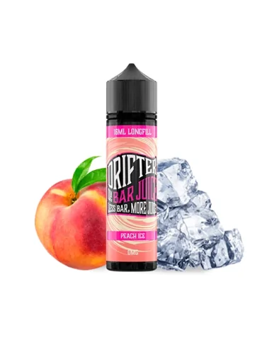 Juice Sauz Drifter Bar Peach Ice Nic Salt 20mg 60ml Prefilled E liquid