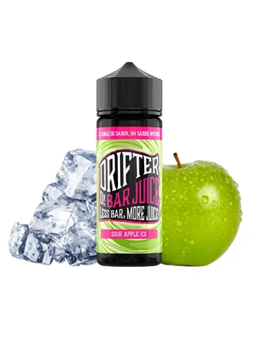 Juice Sauz Drifter Bar Sour Apple Ice 6mg 60/40 120ml Prefilled Nicotine E-liquid
