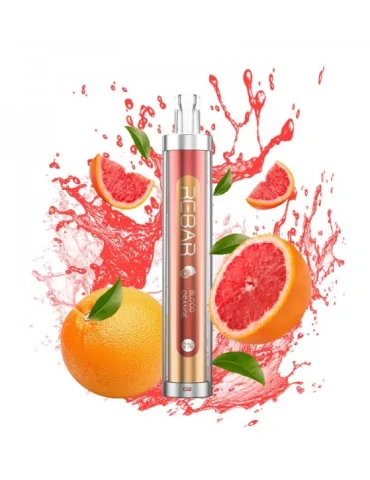 Puff Young P2 Blood Orange 20mg 600puffs mesh coil - Rebar by Lost Vape