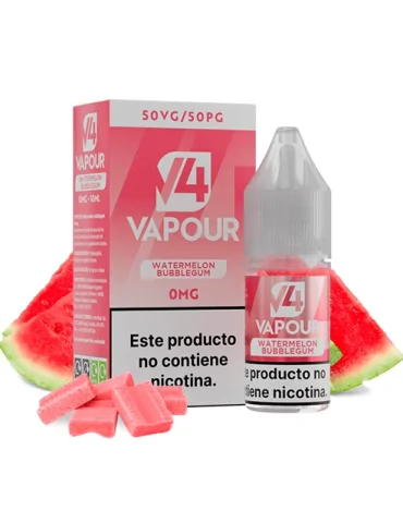 V4 Vapour Watermelon Bubblegum 10ml 0mg E-liquid