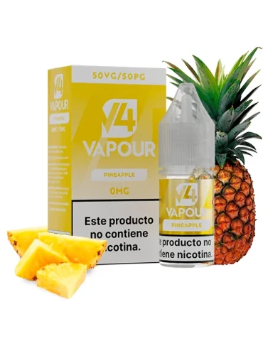 V4 Vapour Pineapple 10ml 0mg E-liquid